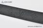 LV Pont Neuf 35MM Belt Gray Monogram Eclipse Canvas with Stainless Steel LV Signature Buckle