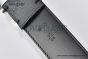 LV Pont Neuf 35MM Belt Gray Monogram Eclipse Canvas with Stainless Steel LV Signature Buckle
