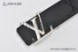 LV Pyramide 40mm Reversible Belt Monogram Illusion Calf Leather with Stainless Steel LV Pyramide Buckle