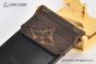 LV Pyramide 40mm Belt Brown Monogram Canvas with Yellow Gold LV Pyramide buckle