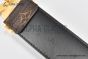 LV Pyramide 40mm Belt Brown Monogram Canvas with Yellow Gold LV Pyramide buckle