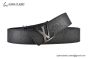 LV Initiales 40mm Reversible Belt Black Monogram Taurillon Leather with Matte Black LV Initials Buckle