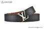 LV Initiales 40MM Belt Black Taurillon Calf Leather with Stainless Steel LV Signature Buckle