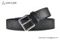 LV Speaker 40mm Belt with Black Full Embossed Monogram Calf Leather with Stainless Steel LV Signature Pin Buckle 