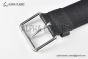 LV Speaker 40mm Belt with Black Full Embossed Monogram Calf Leather with Stainless Steel LV Signature Pin Buckle 