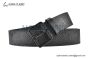 LV Speaker 40mm Belt with Black Full Embossed Monogram Calf Leather with LV Signature Matte Black Pin Buckle 