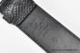 LV Speaker 40mm Belt with Black Full Embossed Monogram Calf Leather with LV Signature Matte Black Pin Buckle 