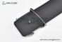 LV Initiales 40MM Reversible Belt Black Monogram Canvas and Calf Leather with Gray Steel LV Initiales Buckle
