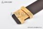 LV Initiales 40MM Belt Brown Damier Graphite Canvas with YG LV Initials Buckle