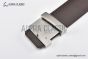 LV Initiales 40MM Belt Brown Damier Graphite Canvas with Stainless Steel LV Initials Buckle