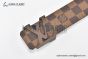 LV Initiales 40MM Belt Brown Damier Graphite Canvas with Tone-on-tone Brown LV Initials Buckle