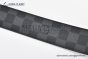 LV Initiales 40MM Belt Black Damier Graphite Canvas with Matte Black LV Initials Buckle