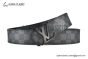 LV Initiales 40MM Belt Black Damier Graphite Canvas with Matte Black LV Initials Buckle