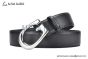 Gucci Belt Black Leather With Stainless Steel G Buckle