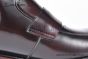 Prada Classic Brushed Red Calfskin Boot with the Triangle-embossed Logo