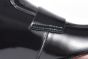 Prada Classic Brushed Black Calfskin Boot with the Triangle-embossed Logo