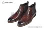 Berluti Caractère Éclair Alligator Leather Shape Red Calfskin Boot