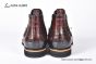 Berluti Caractère Éclair Alligator Leather Shape Red Calfskin Boot