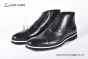 Berluti Black Brushed Alessio Calfskin Boot