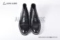 Berluti Black Brushed Alessio Calfskin Boot