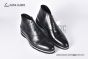 Berluti Black Brushed Alessio Calfskin Boot