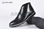 Berluti Black Brushed Alessio Calfskin Boot