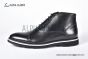 Berluti Black Brushed Alessio Calfskin Boot