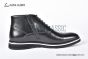 Berluti Black Brushed Alessio Calfskin Boot