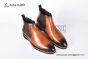 Berluti Light Brown Demesure Flex Calfskin Boot