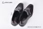 Ferragamo Red Calfskin Loafer with Mental Logo