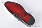 Ferragamo Red Calfskin Loafer with Mental Logo