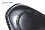 Ferragamo Black Calfskin Loafer with Mental Logo