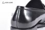 Ferragamo Black Calfskin Loafer with Mental Logo