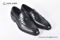 Ferragamo Matte Black Calfskin Loafer