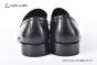 Ferragamo Matte Black Calfskin Loafer