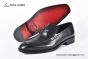 Ferragamo Matte Black Calfskin Loafer