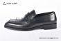 Ferragamo Matte Black Calfskin Loafer