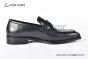 Ferragamo Matte Black Calfskin Loafer