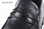 Ferragamo Matte Black Calfskin Loafer
