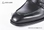 Ferragamo Matte Black Calfskin Loafer