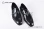 Ferragamo Black Calfskin Moccasin with Gancini Ornament