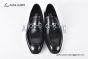 Ferragamo Black Calfskin Moccasin with Gancini Ornament