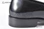 Ferragamo Black Calfskin Moccasin with Gancini Ornament