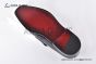 Ferragamo Black Calfskin Moccasin with Gancini Ornament