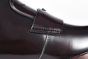 Prada Classic Red Calfskin Boot with the Iconic Enameled Metal Triangle Logo