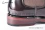 Prada Classic Red Calfskin Boot with the Iconic Enameled Metal Triangle Logo