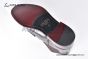 Prada Classic Red Calfskin Boot with the Iconic Enameled Metal Triangle Logo