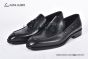 Ferragamo Matte Black Calfskin Tassel Loafer