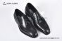 Ferragamo Matte Black Calfskin Tassel Loafer