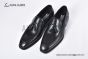 Ferragamo Matte Black Calfskin Tassel Loafer